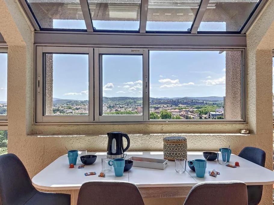 Le Panoramique - Sublime Vue Sur La Cite Leilighet Carcassonne Eksteriør bilde